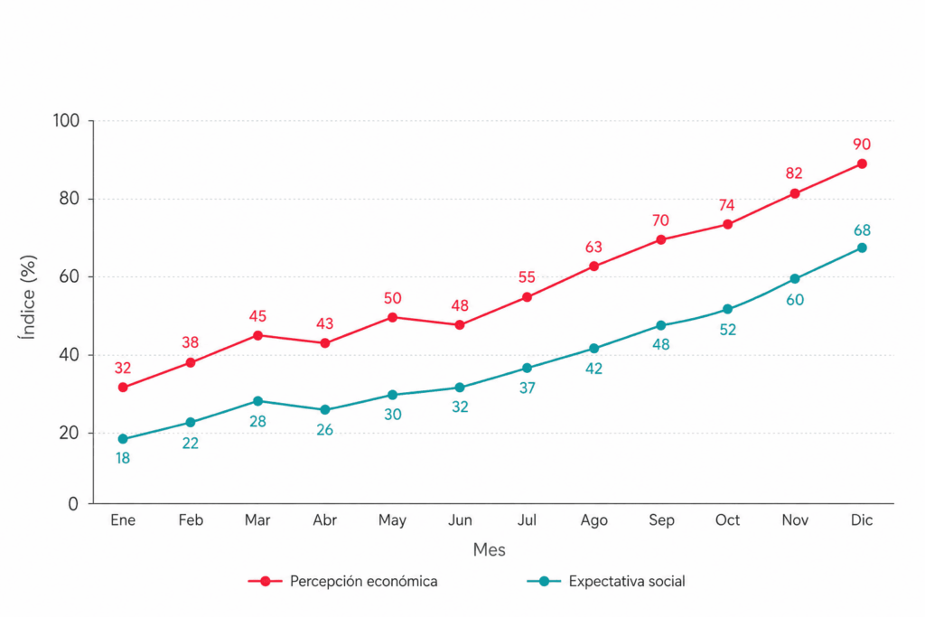 Percepción económica y expectativas sociales